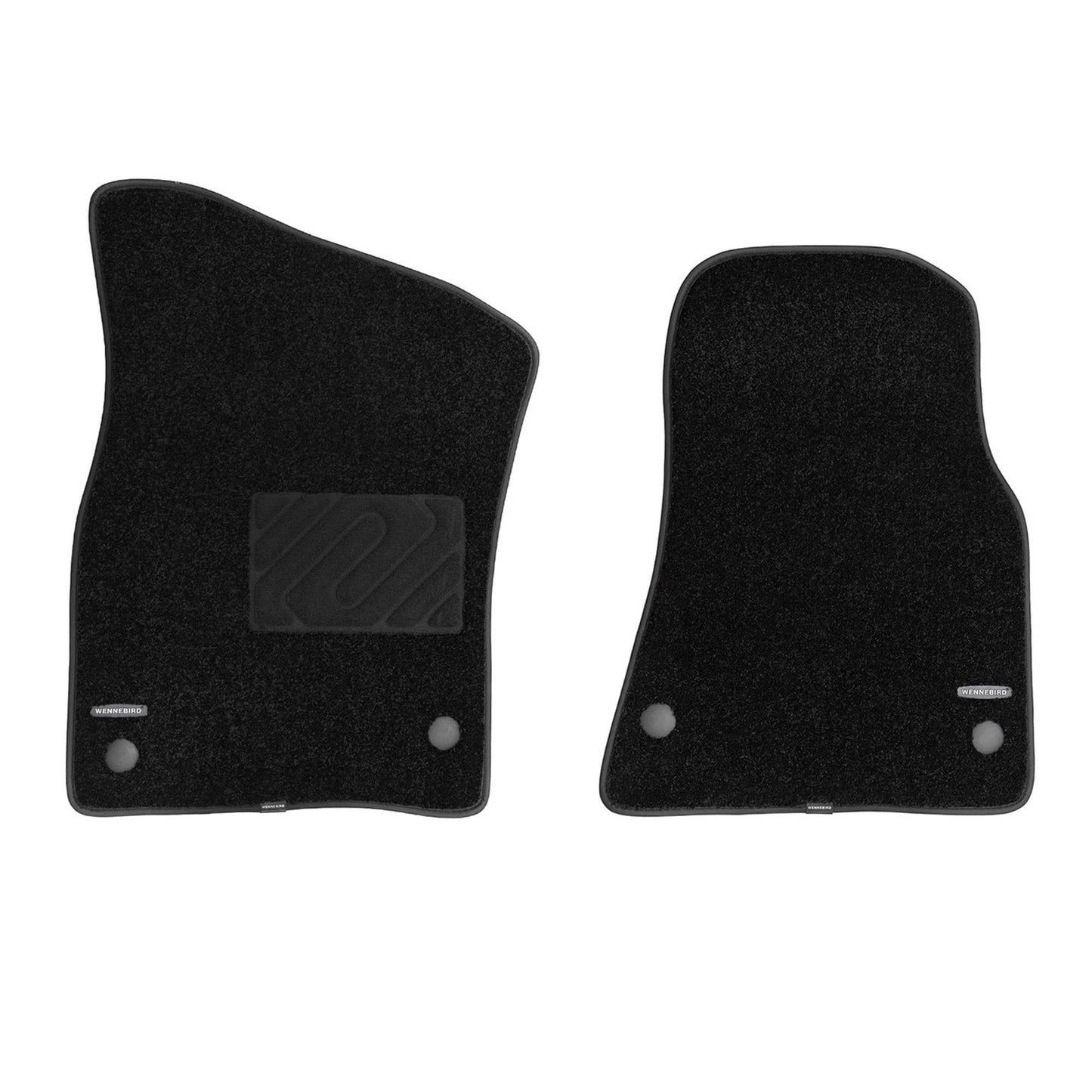 WENNEBIRD Superior Carpet Floor Mats for 2019-2024 Ram 1500 Crew Cab New Body (w/Factory UnderSeat Storage), 0.6 Inch Thickness Rugs