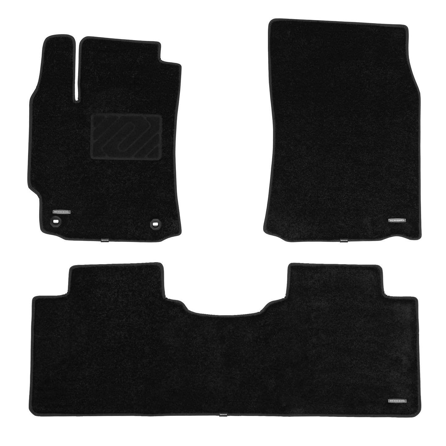 WENNEBIRD Superior Carpet Floor Mats for 2012-2024 Toyota Camry, Camry Hybrid (XV50, XV70), 0.5 Inch Thickness Rugs