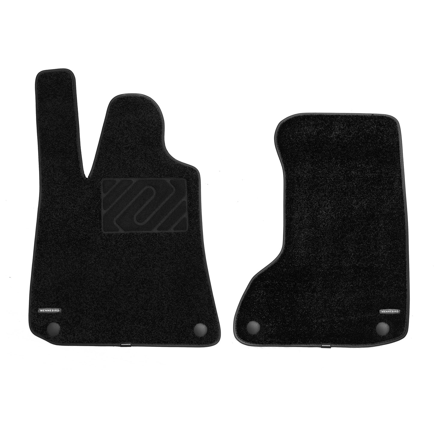 WENNEBIRD Superior Carpet Floor Mats for 2013-2025 Maserati Quattroporte (VI), 0.6 Inch Thickness Rugs