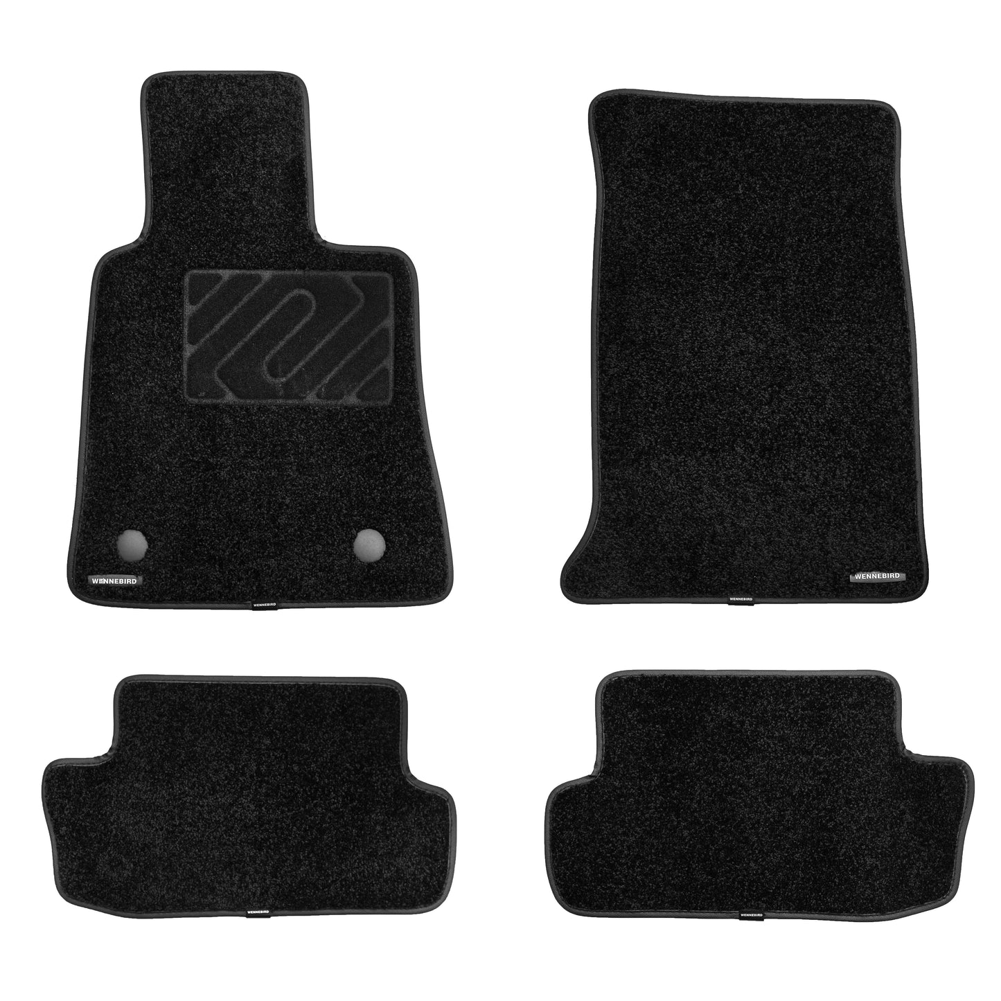 WENNEBIRD Superior Carpet Floor Mats for 2016-2024 Chevrolet Camaro, 0.6 Inch Thickness Rugs