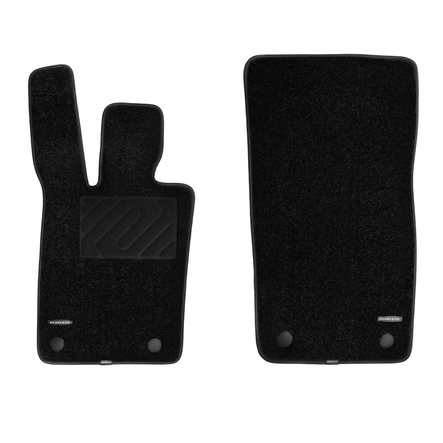WENNEBIRD Superior Carpet Floor Mats for 2017-2025 Porsche Panamera, 2020-2025 Panamera E-Hybrid (971), 0.6 Inch Thickness Rugs
