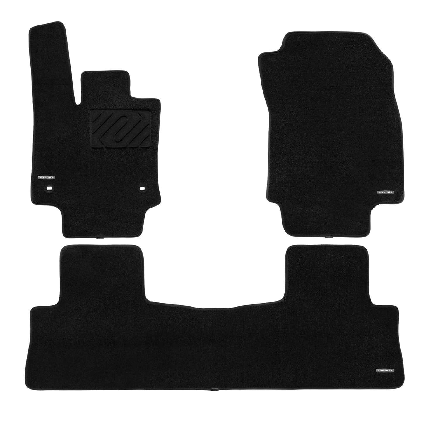 WENNEBIRD Superior Carpet Floor Mats for 2012-2025 Toyota Camry, Camry Hybrid (XV50, XV70, XV80), 0.5 Inch Thickness Rugs