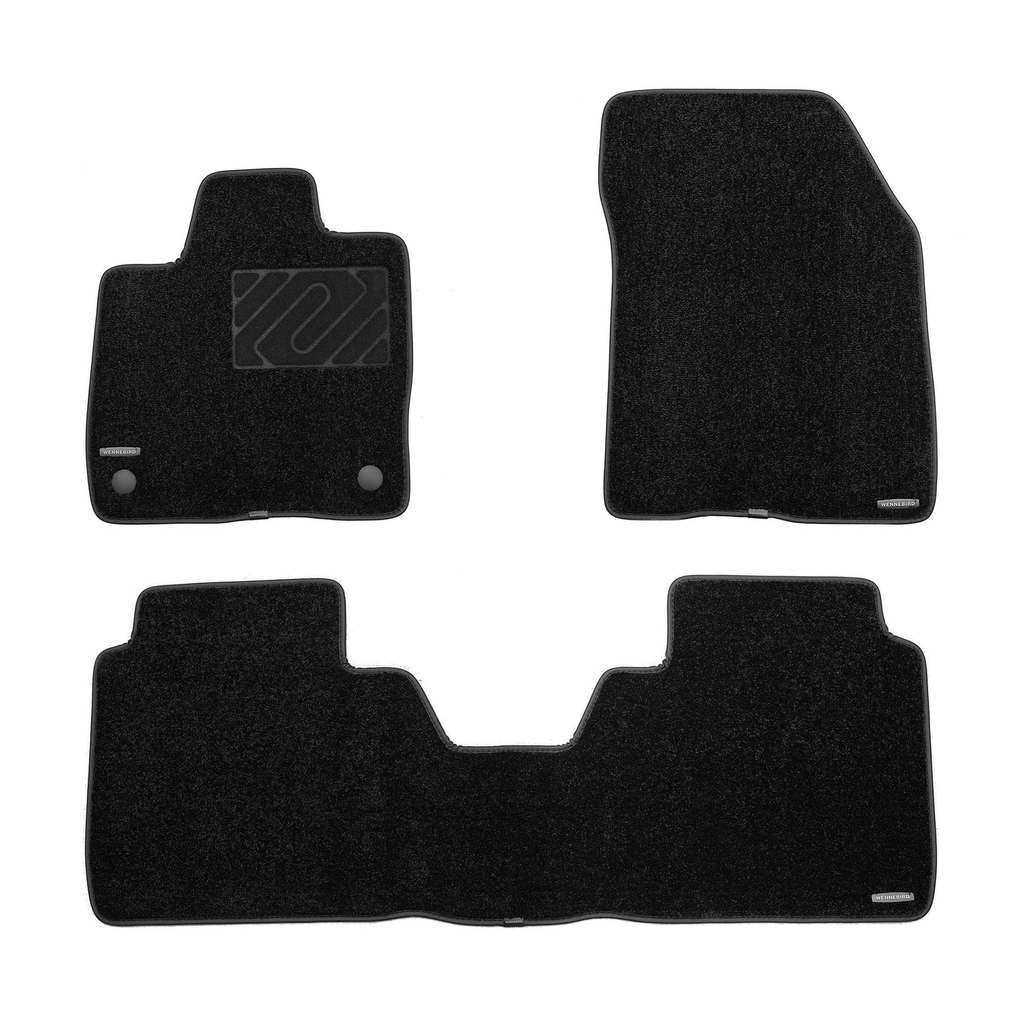 WENNEBIRD Superior Carpet Floor Mats for 2024-2025 Lincoln Nautilus (CDX707), 0.6 Inch Thickness Rugs