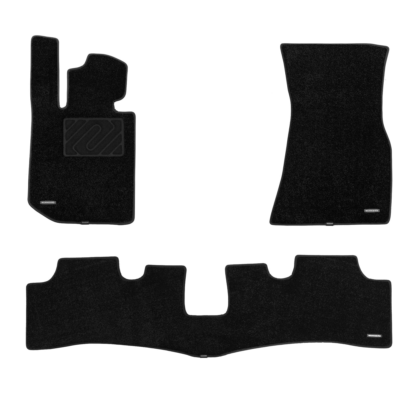 WENNEBIRD Superior Carpet Floor Mats for 2014-2025 BMW 4 Series (F32 / F33 / F36 / G22 / G23 / G26), 0.6 Inch Thickness Rugs