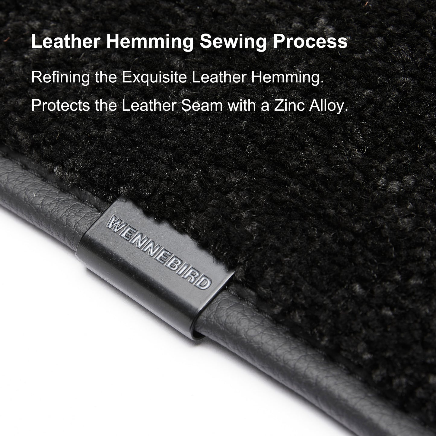 WENNEBIRD Superior Carpet Front Row Floor Mats for 2022-2025 Toyota GR86, 0.6 Inch Thickness Rugs