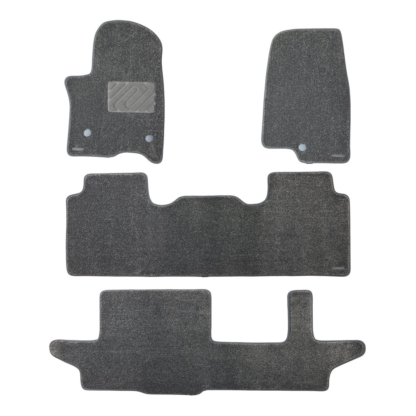 Carpet Floor Mats for 2021-2026 Chevrolet Suburban, 0.6-Inch Ultra-Thick