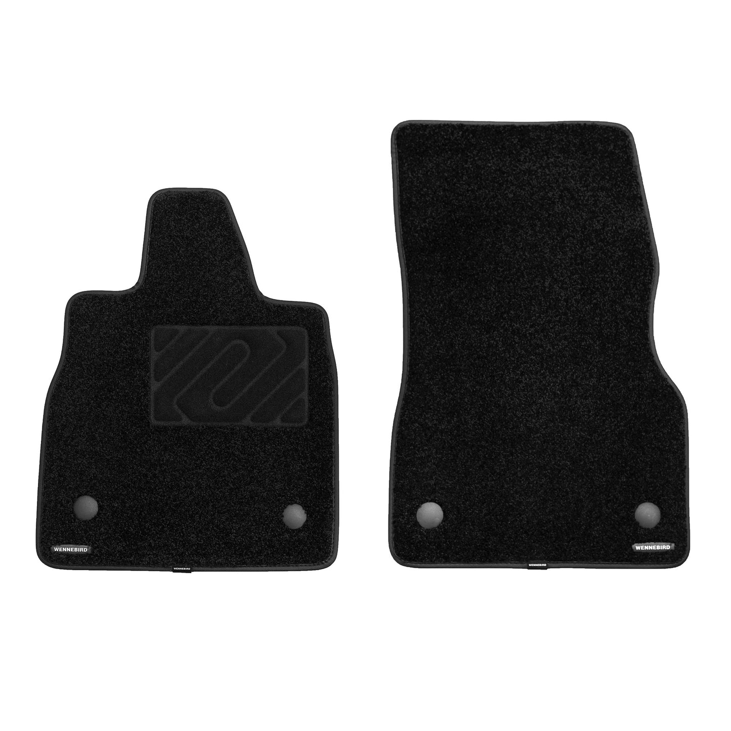 WENNEBIRD Superior Carpet Floor Mats for 2020-2025 Chevy Corvette C8, 0.6 Inch Thickness Rugs