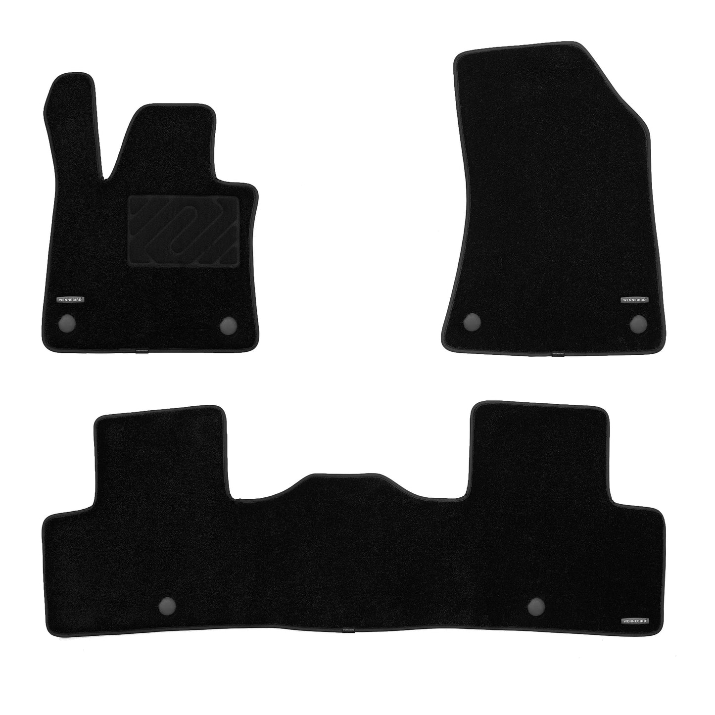 WENNEBIRD Superior Carpet Floor Mats for 2019-2025 Infiniti QX50 / 2022-2025 QX55, 0.6 Inch Thickness Rugs