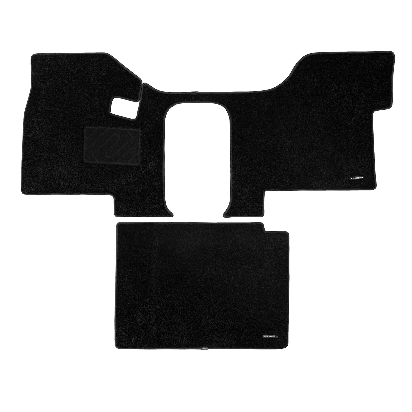 Carpet Floor Mats for Kenworth 2013-2022 T680, 2014-2023 T880, 2019-2020 W990S, 0.6-Inch Ultra-Thick