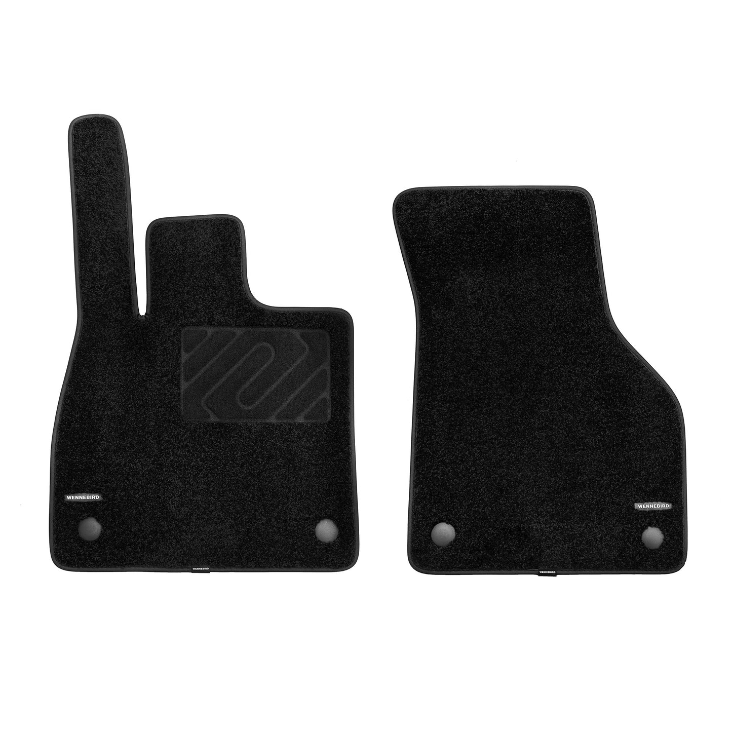 WENNEBIRD Superior Carpet Floor Mats for 2016-2023 Audi TT, TT RS, TTS (8S), 0.6 Inch Thickness Rugs