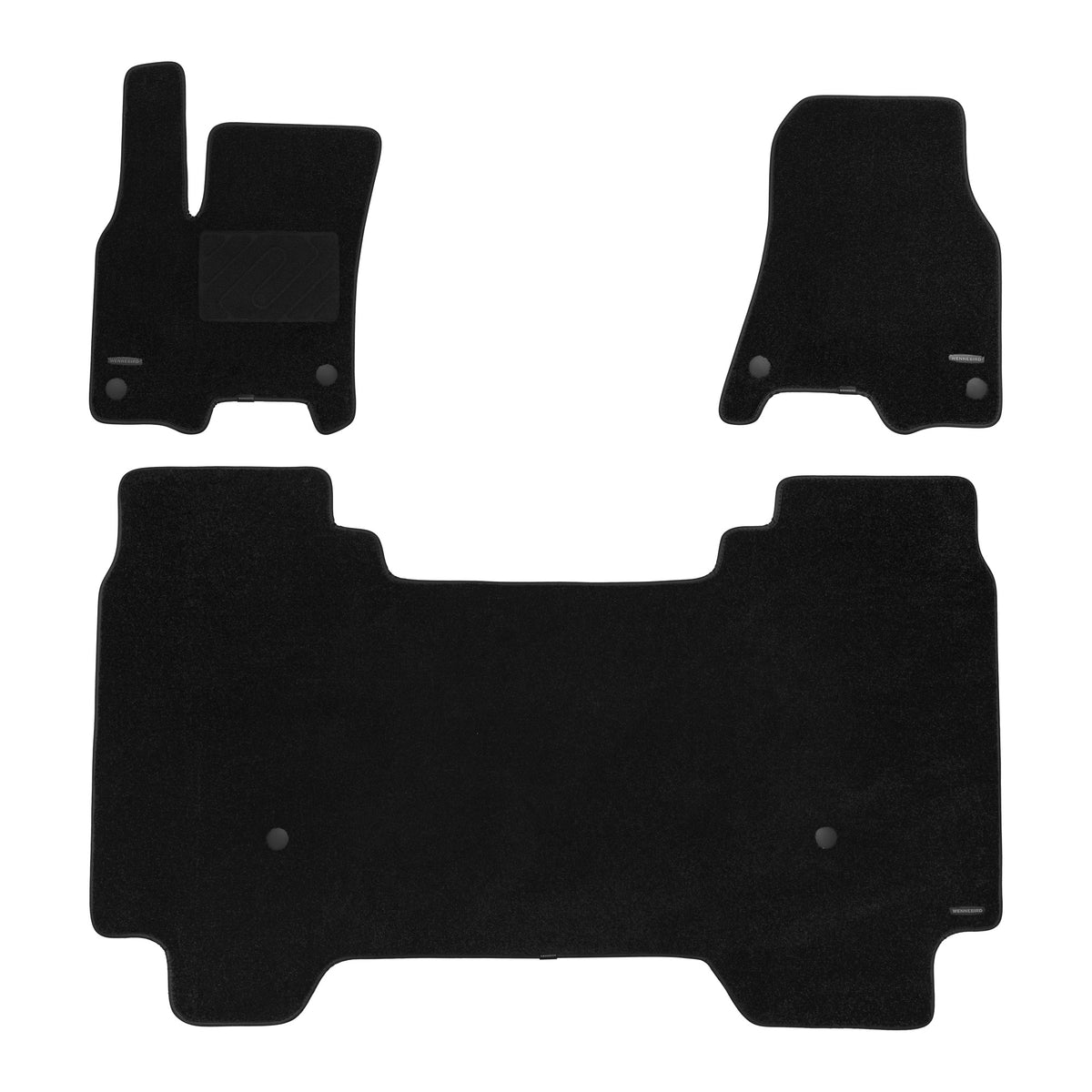 Carpet Floor Mats for 2025-2026 Ram 1500 Crew Cab, 0.6-Inch Ultra-Thick
