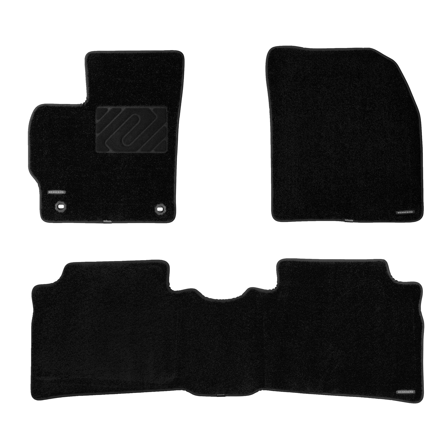 WENNEBIRD Superior Carpet Floor Mats for 2012-2026 Toyota Prius, 0.6-Inch Ultra-Thick