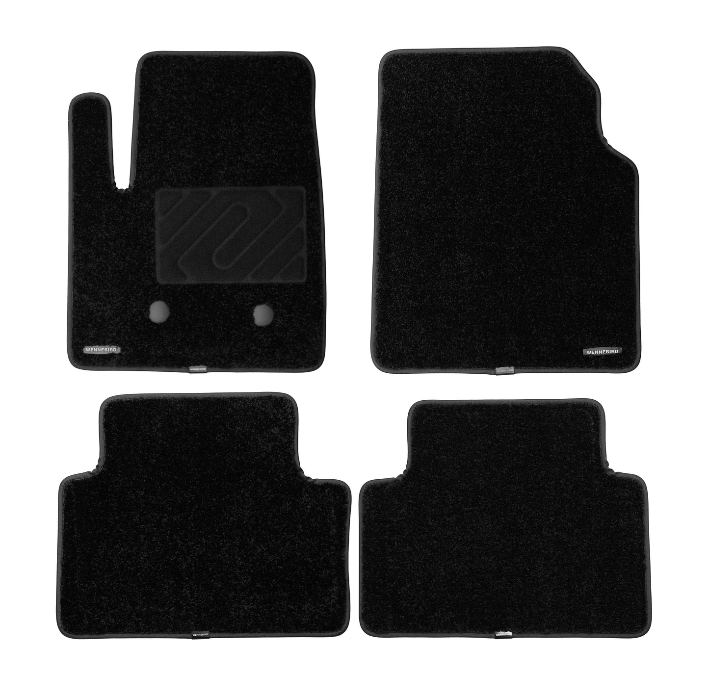 Carpet Floor Mats for 2015-2026 Chevrolet Colorado Crew Cab, 0.6-Inch Ultra-Thick