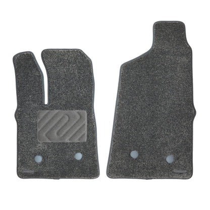 Carpet Front Row Floor Mats for 2015-2026 Ford Transit (Excludes Transit Connect & 350HD), 0.6-Inch Ultra-Thick