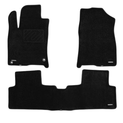 WENNEBIRD Superior Carpet Floor Mats for 2016-2025 Honda Civic (10th Gen), Hatchback, Type R (11th Gen), 0.5 Inch Thickness Rugsck