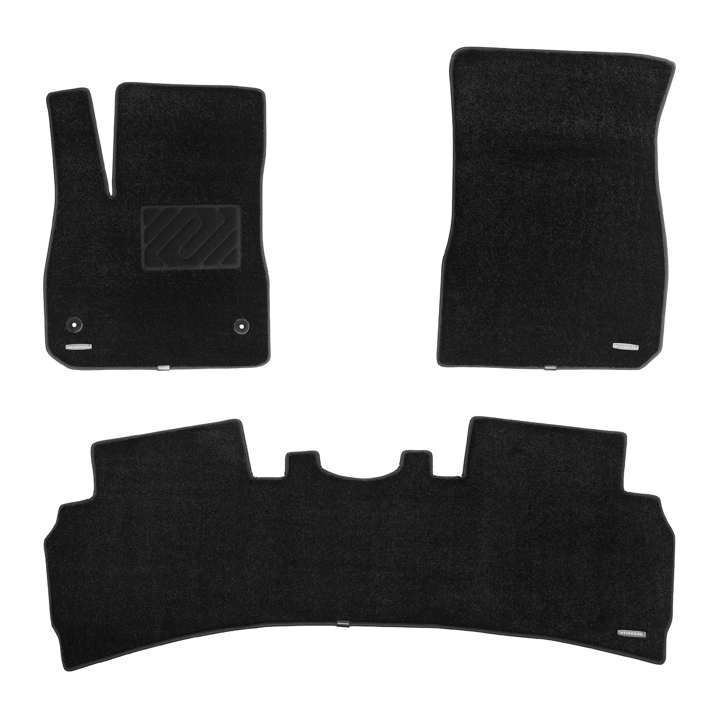 WENNEBIRD Superior Carpet Floor Mats for 2016-2025 Chevrolet Malibu (B96), 0.5 Inch Thickness Rugs