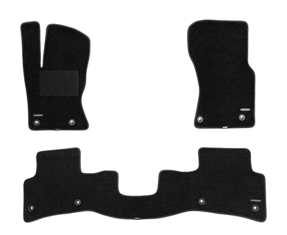 WENNEBIRD Superior Carpet Floor Mats for 2017-2025 Land Rover Range Rover Velar / Jaguar F-Pace, 0.6 Inch Thickness Rugs