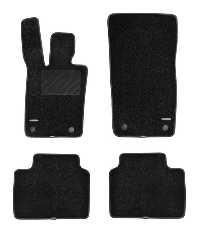 WENNEBIRD Superior Carpet Floor Mats for 2017-2025 Porsche Panamera, 2020-2025 Panamera E-Hybrid (971), 0.6 Inch Thickness Rugs