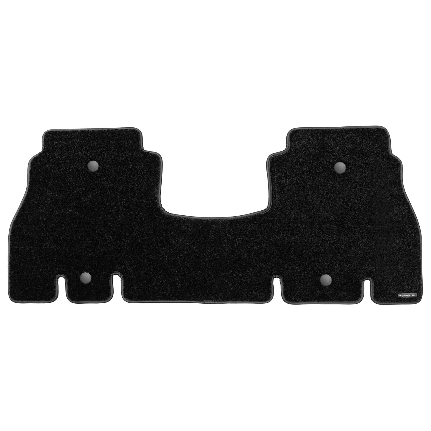 WENNEBIRD Superior Carpet Floor Mats for 2018-2025 Jeep Wrangler Unlimited 4-Door / Jeep Wrangler 4XE (Not for JK), 0.6 Inch Thickness Rugs
