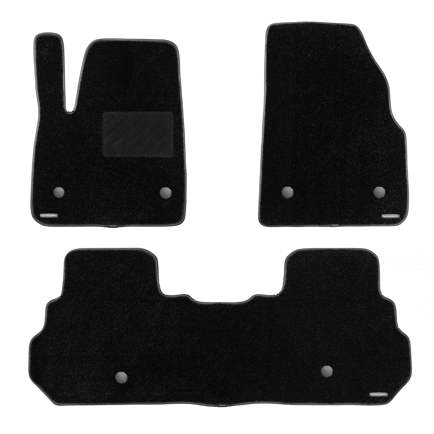 WENNEBIRD Superior Carpet Floor Mats for 2019-2025 Chevrolet Blazer, 0.6 Inch Thickness Rugs