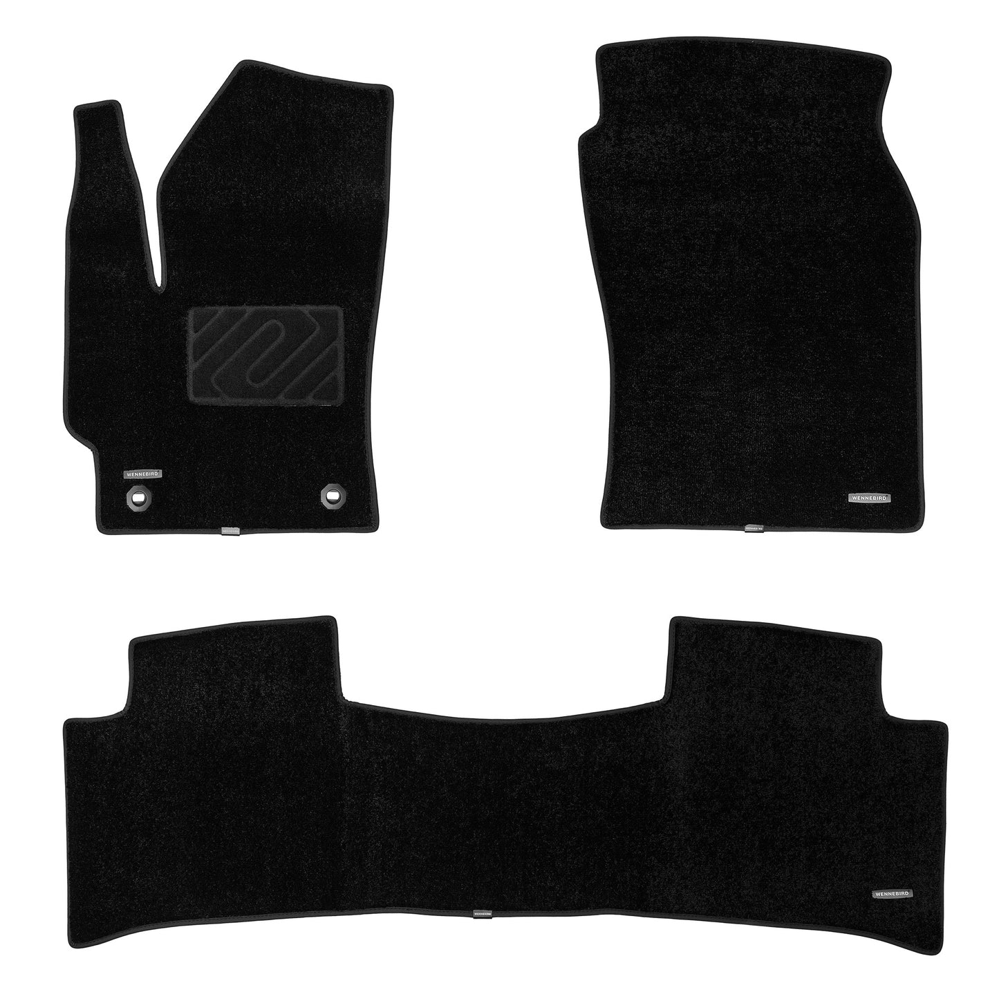 WENNEBIRD Superior Carpet Floor Mats for 2020-2025 Toyota Corolla, Corolla Hybrid (E210), 0.5 Inch Thickness Rugs