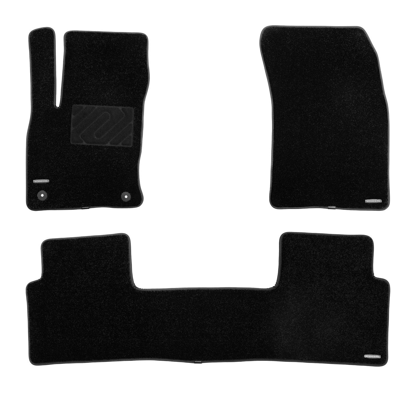 WENNEBIRD Superior Carpet Floor Mats for 2020-2025 Ford Escape, (Not for Escape Hybrid), 0.6 Inch Thickness Rugs