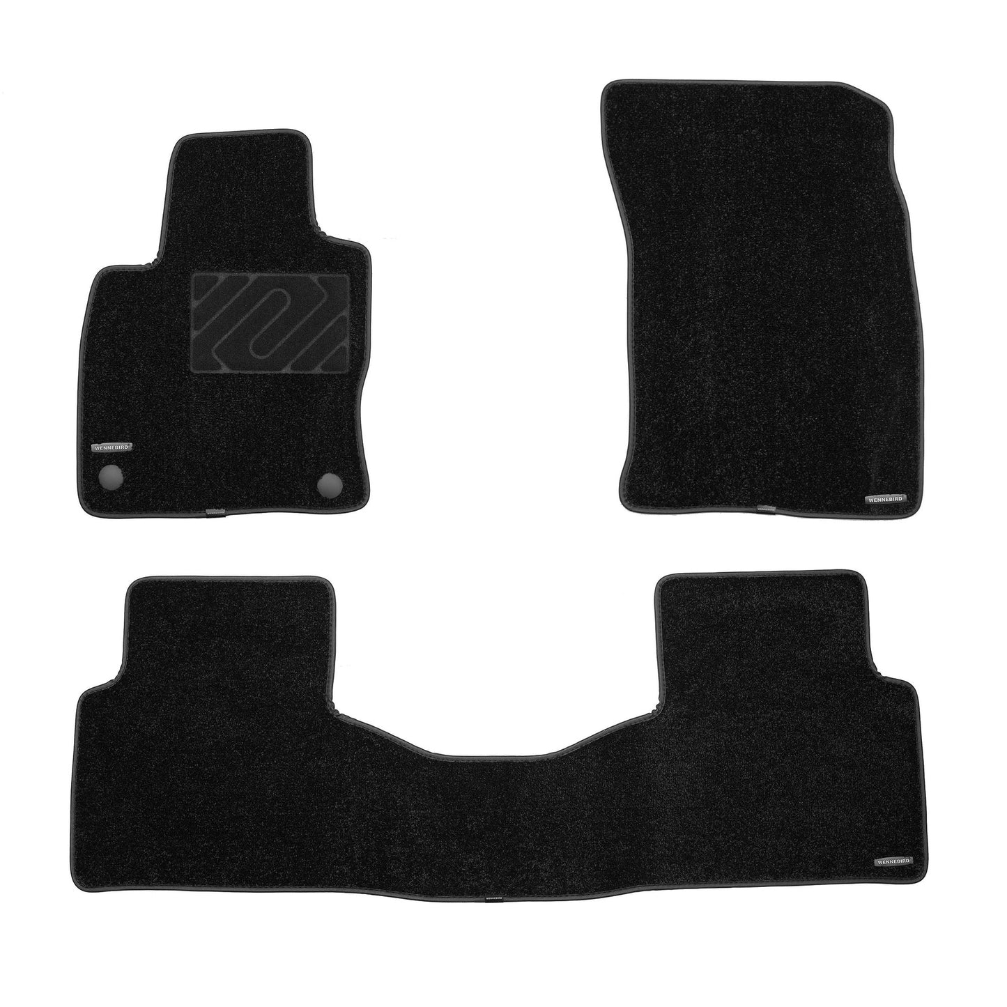 WENNEBIRD Superior Carpet Floor Mats for 2020-2025 Lincoln Corsair (Not for Plug-in Hybrid), 0.6 Inch Thickness Rugs