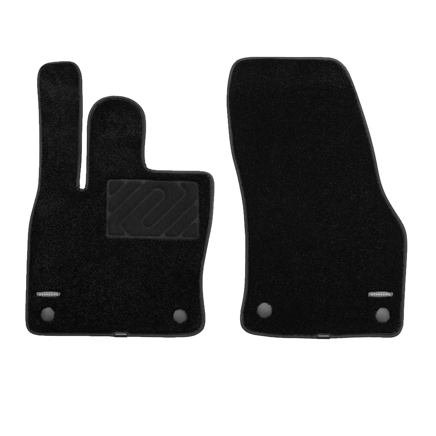 WENNEBIRD Superior Carpet Floor Mats for 2022-2025 Volkswagen Taos, 0.6 Inch Thickness Rugs