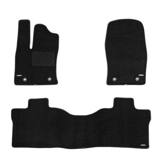 WENNEBIRD Superior Carpet Floor Mats for 2022-2025 Toyota Tundra CrewMax Cab, 0.6 Inch Thickness Rugs