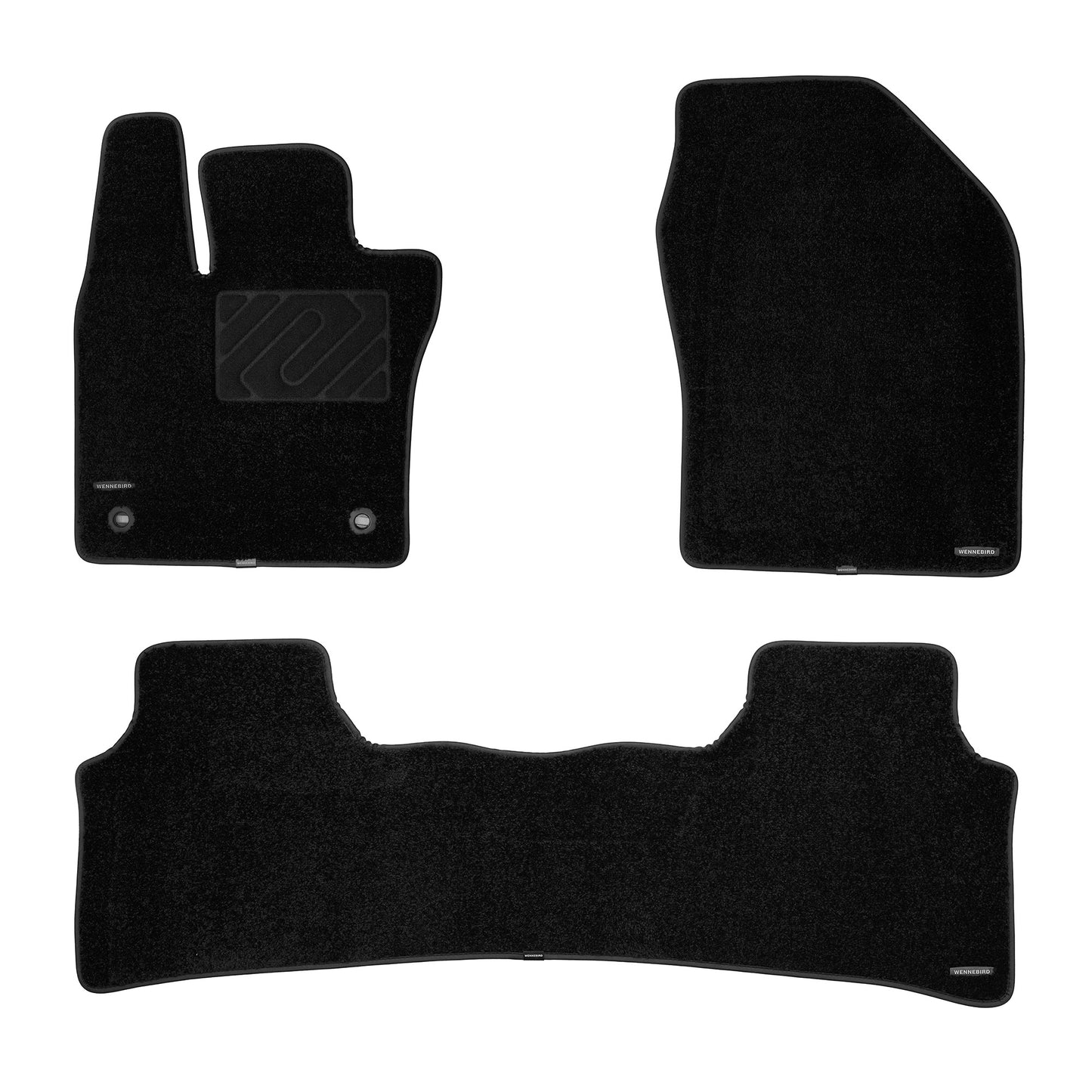 WENNEBIRD Superior Carpet Floor Mats for 2012-2026 Toyota Prius, 0.6-Inch Ultra-Thick