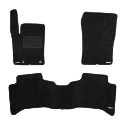 WENNEBIRD Superior Carpet Floor Mats for 2024-2025 Ford Ranger SuperCrew, 0.6 Inch Thickness Rugs