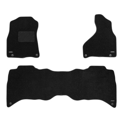 Carpet Floor Mats for 2019-2026 Ram 2500 Crew Cab, 0.6-Inch Ultra-Thick