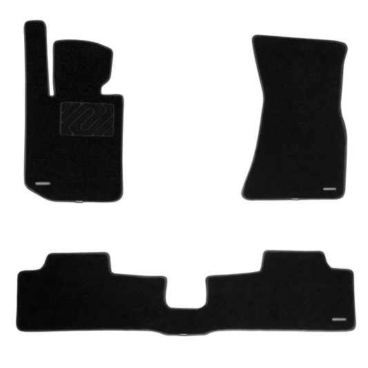 WENNEBIRD Superior Carpet Floor Mats for 2013-2025 BMW 3 Series (F30 / F31 / F34 / G20 / G21 / F80 / G80), 0.6 Inch Thickness Rugs