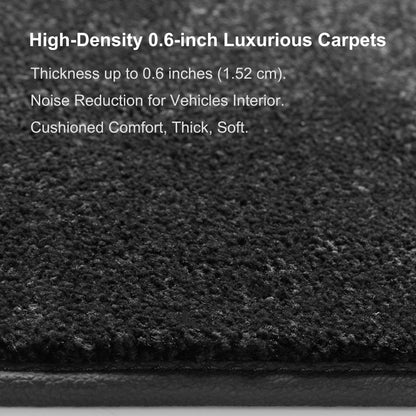 Carpet Floor Mats for 2015-2026 Chevrolet Colorado Crew Cab, 0.6-Inch Ultra-Thick