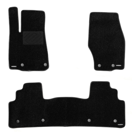 Carpet Floor Mats for 2016-2026 Jeep Grand Cherokee/Grand Cherokee 4XE (Not fit L), 0.6-Inch Ultra-Thick
