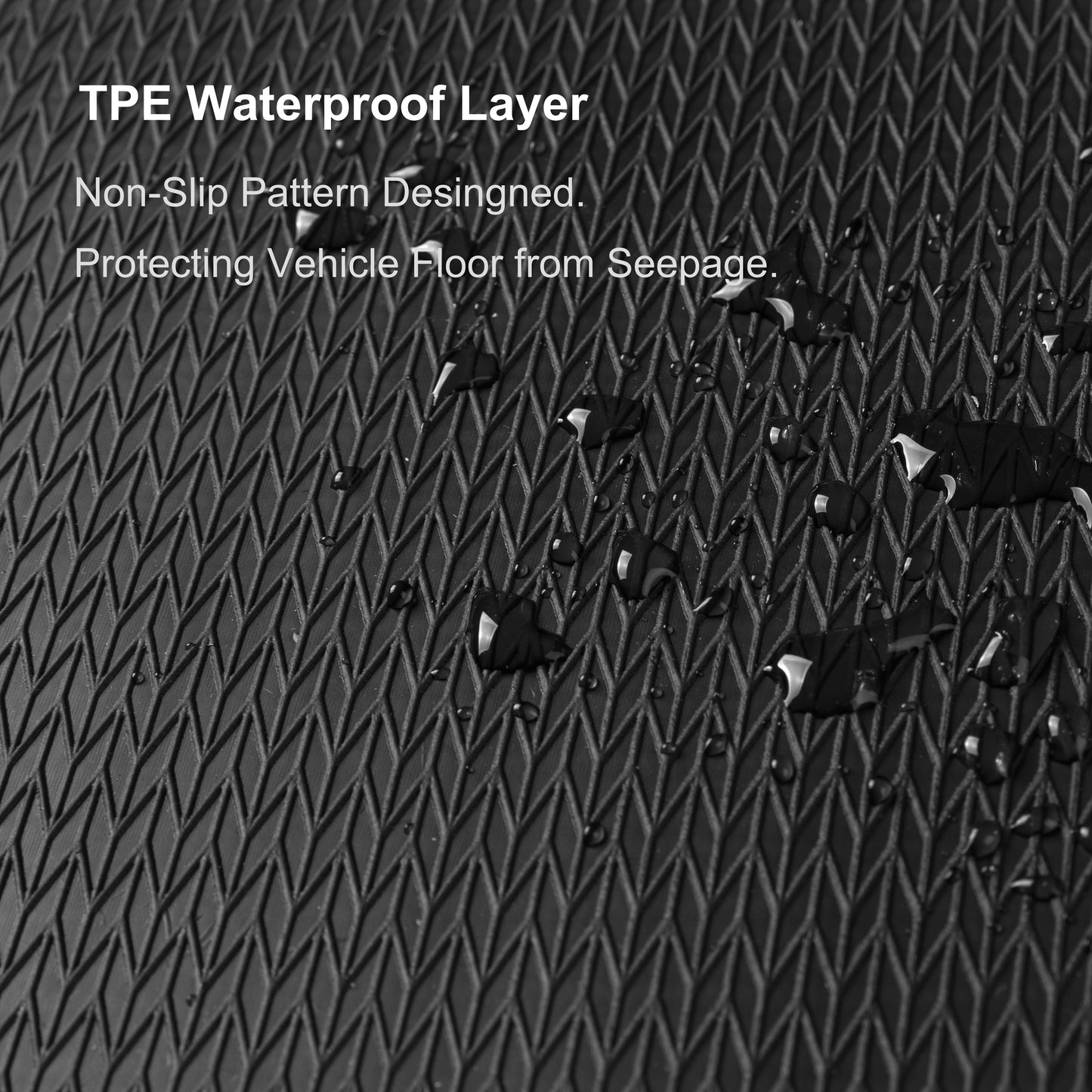 WENNEBIRD Superior Carpet Front Row Floor Mats for 2019-2025 Mercedes-Benz Sprinter, 0.6 Inch Thickness Rugs