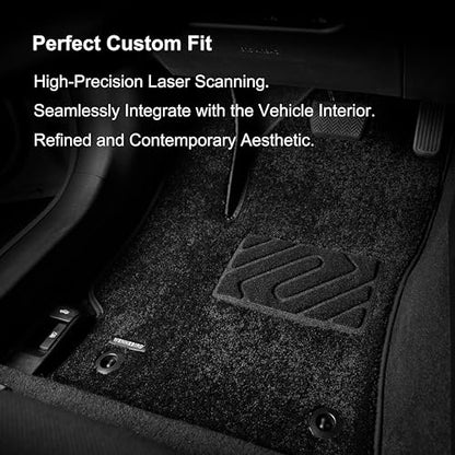 WENNEBIRD Superior Carpet Floor Mats for 2020-2025 Toyota Corolla, Corolla Hybrid (E210), 0.5 Inch Thickness Rugs