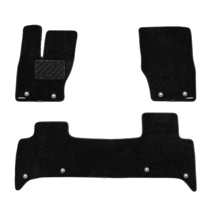 Carpet Floor Mats for 2017-2026 Land Rover Discovery (Gen5), 0.6-Inch Ultra-Thick