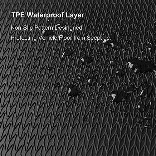 WENNEBIRD Superior Carpet Floor Mats for 2020-2025 Toyota Corolla, Corolla Hybrid (E210), 0.5 Inch Thickness Rugs