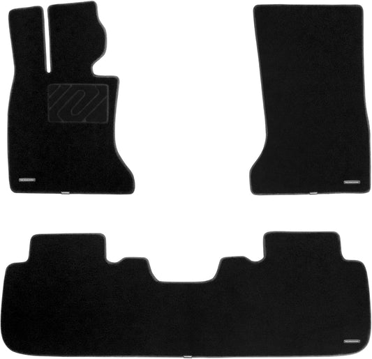 WENNEBIRD Superior Carpet Front Row Floor Mats for 2016-2025 BMW 740i, 750i, 750e, 760i, M760i (G70 / G11 / G12), 0.6 Inch Thickness Rugs