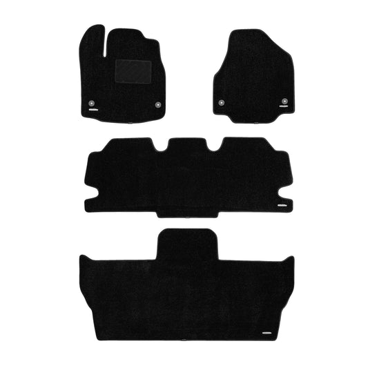 Carpet Front Row Floor Mats for 2017-2026 Chrysler Pacifica 7 Seats (Only Fit Touring & Touring L), 0.6-Inch Ultra-Thick