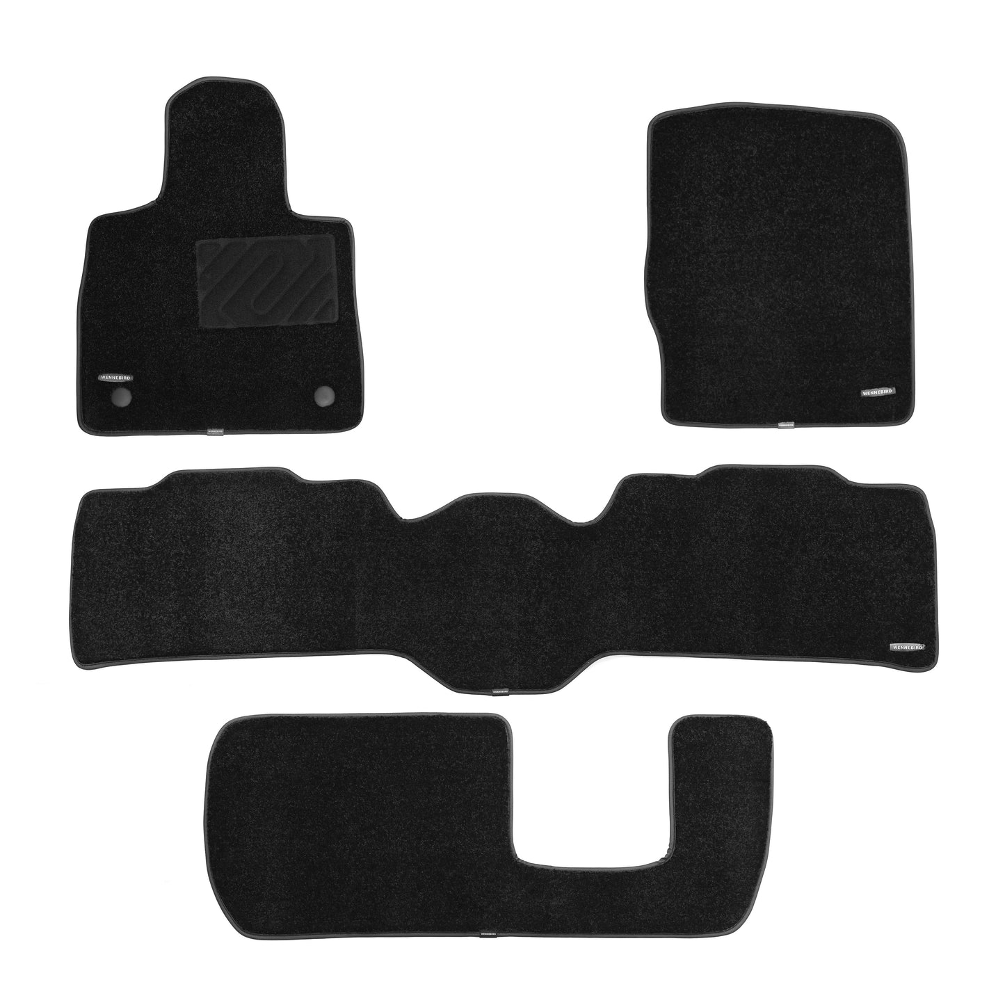 WENNEBIRD Superior Carpet Floor Mats for 2015-2025 Ford Explorer 7 Seater,  0.6 Inch Thickness Rugs