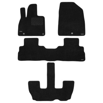 Carpet Floor Mats for 2020-2025 Kia Telluride, 0.6-Inch Ultra-Thick