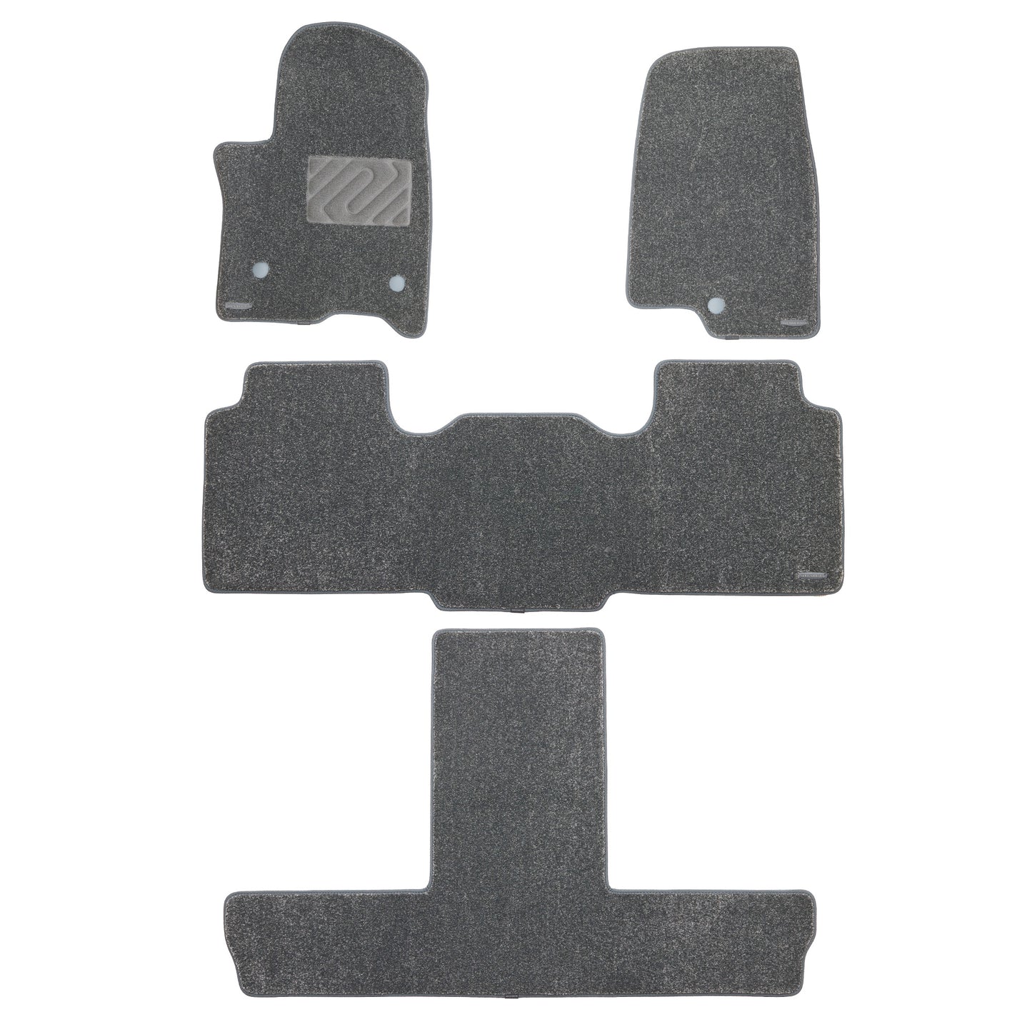 Carpet Floor Mats for 2021-2026 Chevrolet Suburban, 0.6-Inch Ultra-Thick