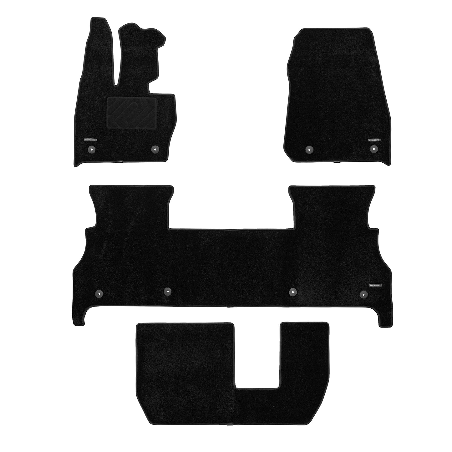 Carpet Floor Mats for 2013-2026 Land Rover Range Rover (Not fit LWB/EWB), 0.5-Inch Ultra-Thick
