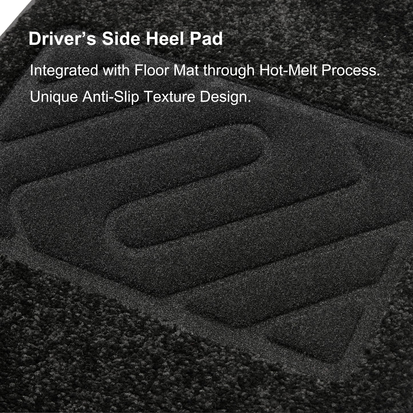 WENNEBIRD Superior Carpet Floor Mats for 2016-2025 Honda Civic (10th Gen), Hatchback, Type R (11th Gen), 0.5 Inch Thickness Rugsck