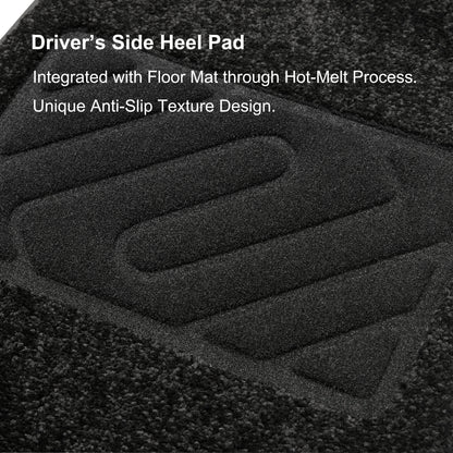 Carpet Floor Mats for 2023-2026 Mazda CX-50 FWD, CX-50 AWD (DJ), 0.5-Inch Ultra-Thick