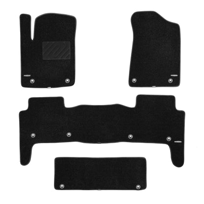 WENNEBIRD Superior Carpet Floor Mats for 2010-2015 Nissan Patrol 8 Seater (Y62), 1.52 CM Thickness Rugs