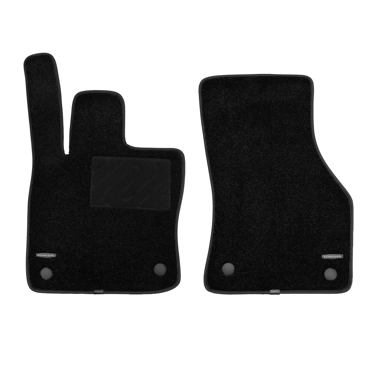 WENNEBIRD Superior Carpet Floor Mats for 2022-2025 Volkswagen Golf GTI, Golf R, 0.6 Inch Thickness Rugs