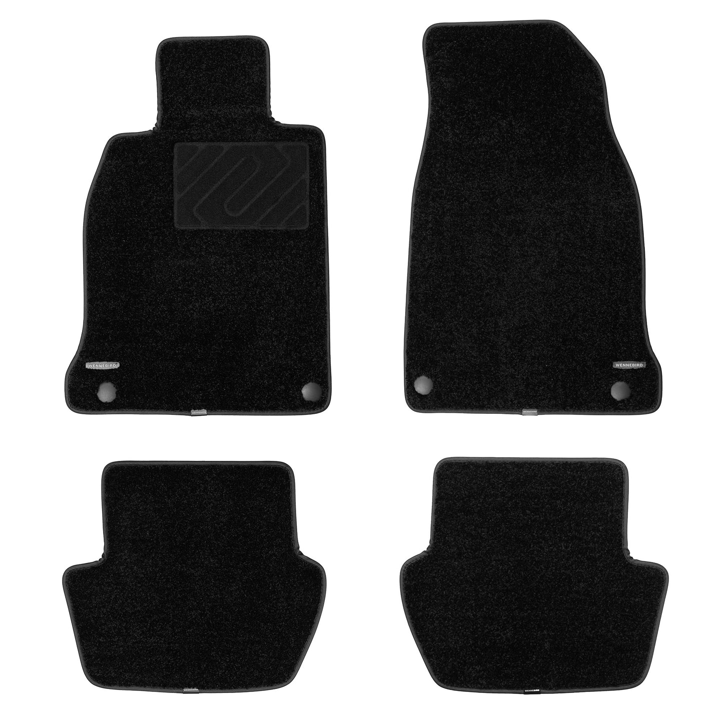 WENNEBIRD Superior Carpet Floor Mats for 2020-2025 Porsche 911 (992), 0.6-Inch Ultra-Thick